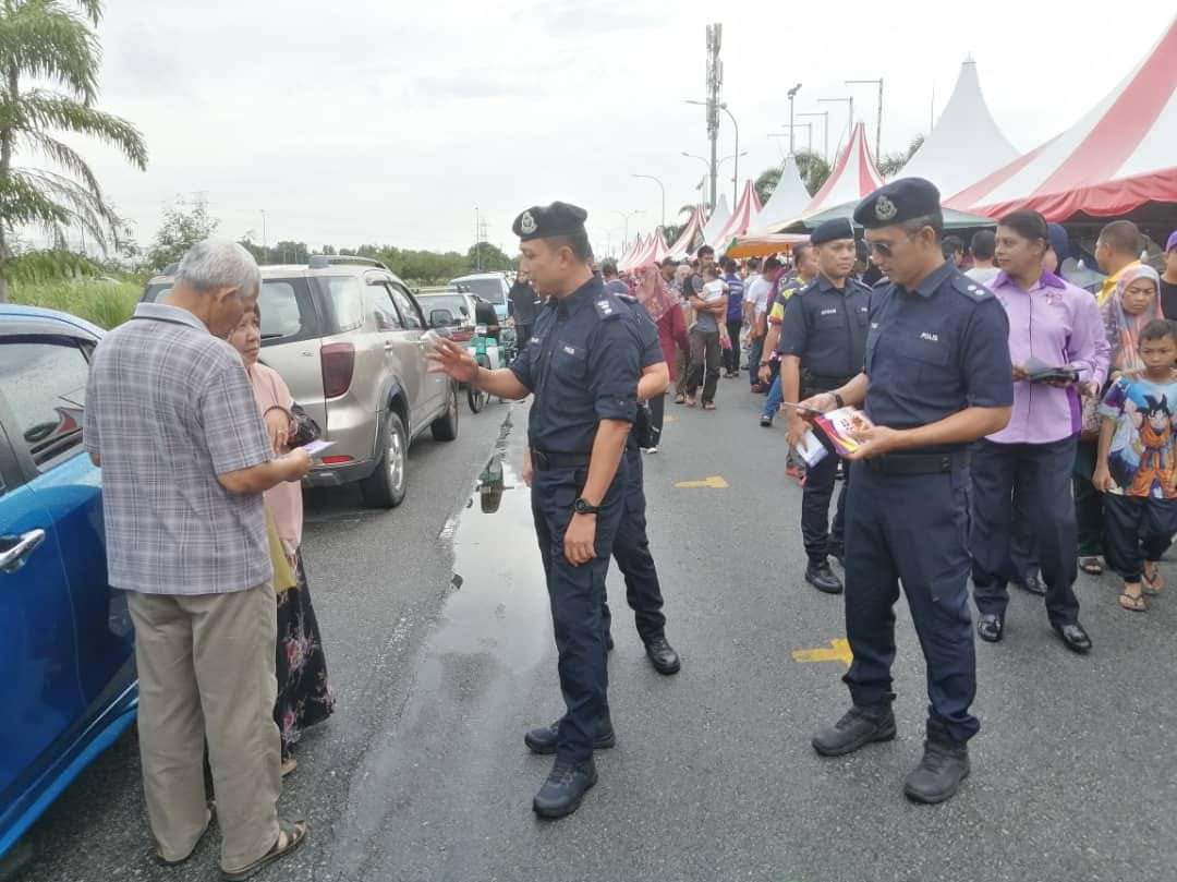 Manjung Police Deliver Crime Prevention Information To The Public Ipoh Echo