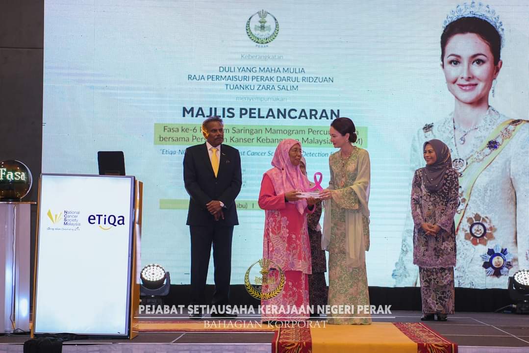 Queen of Perak launches Phase 6 of Free Mammogram Program | Ipoh Echo